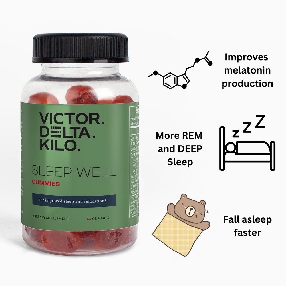Sleep Well Gummies - (Improve the quality of your sleep) (Adult)