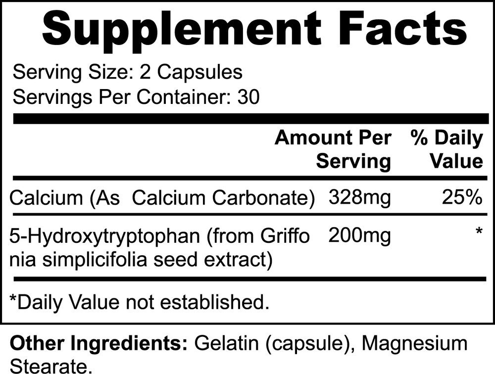 5-HTP (Boost your Seratonin!)